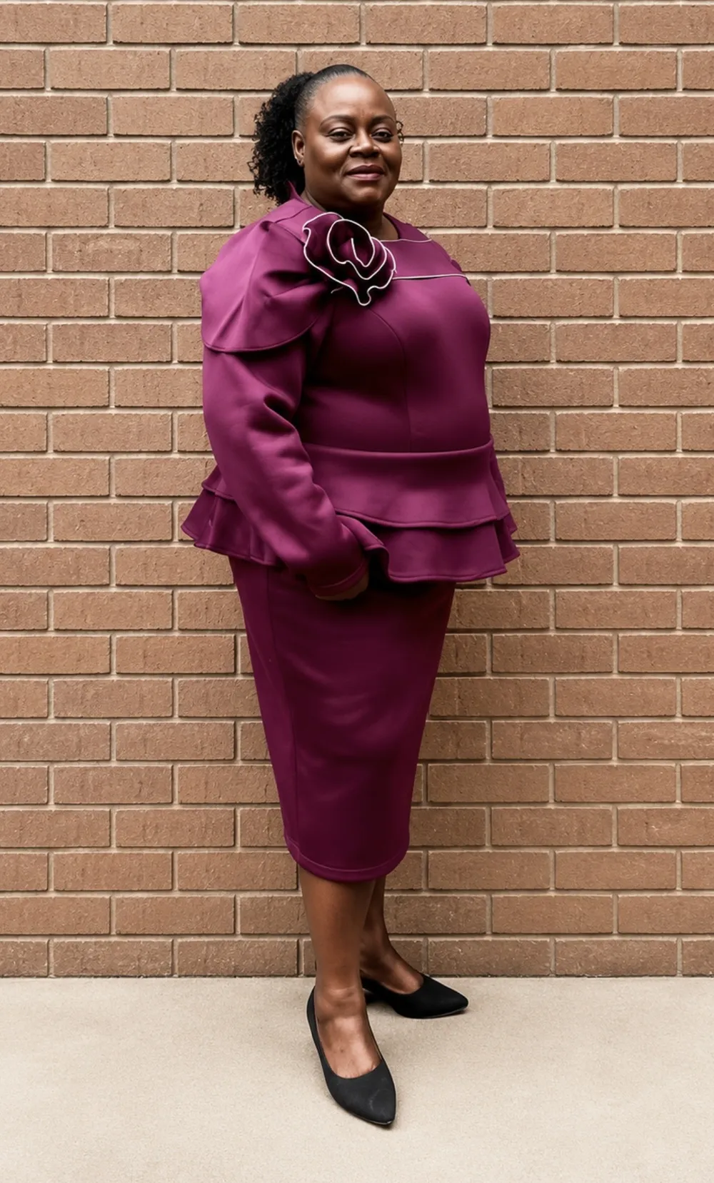 Angela Rene'e Walker serving the community